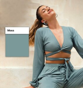 Moss in BS Viscose fabric in Bali Swim